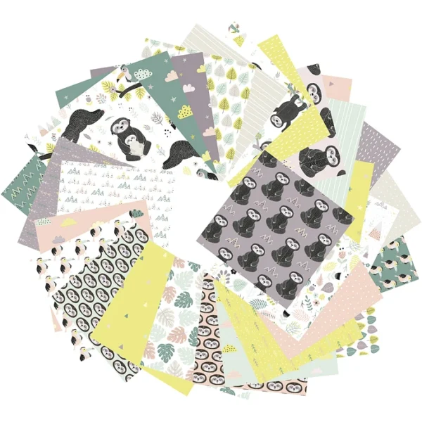 Papel Origami 60 láminas 15 x 15 cm - PEREZOSOS - Imagen 2