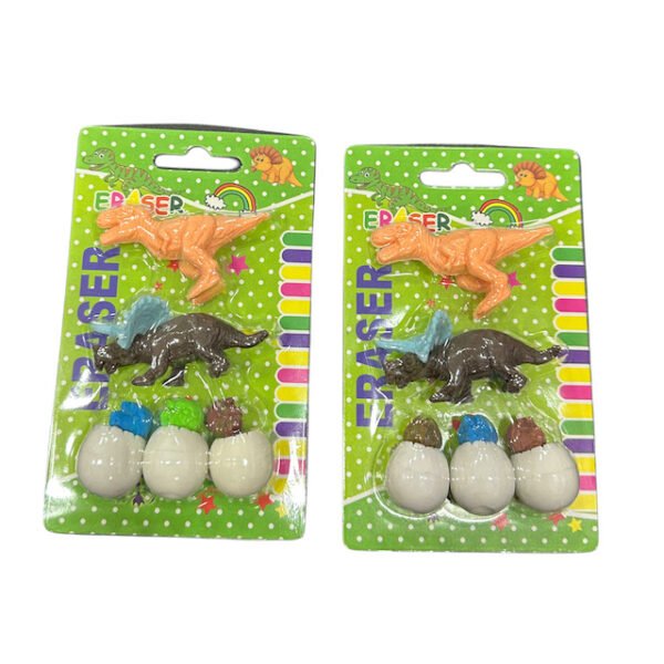 Set gomas de DINOSAURIOS
