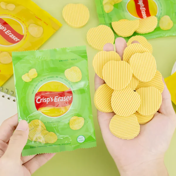 Gomas de borrar PAPAS FRITAS - Imagen 2